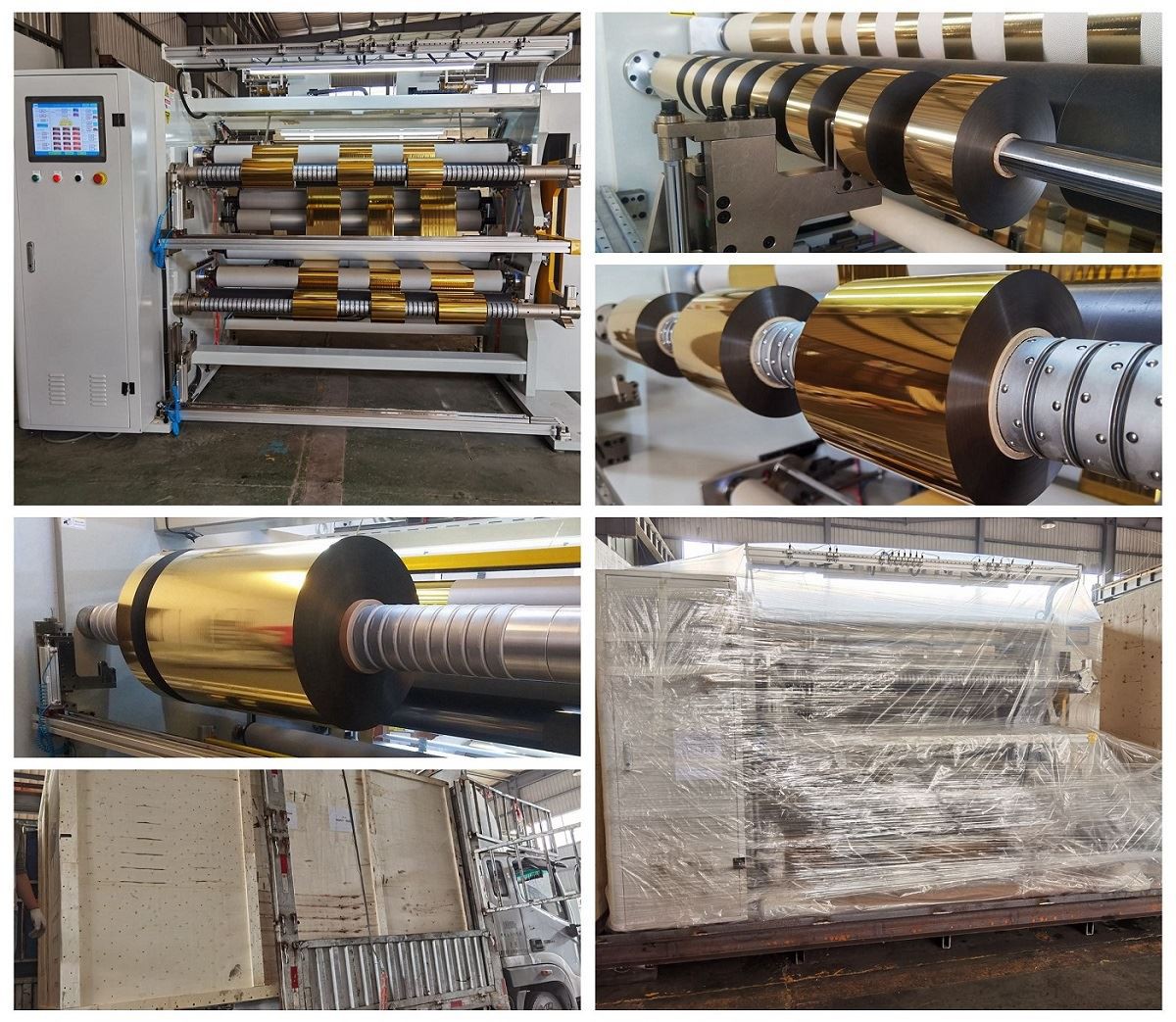 Llong Slitter Ffoil Stampio Poeth HS1600 I'r UD